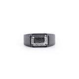 Bague - Miroir Chamanique Oxydé