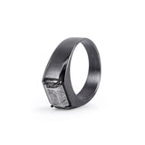 Bague - Miroir Chamanique Oxydé